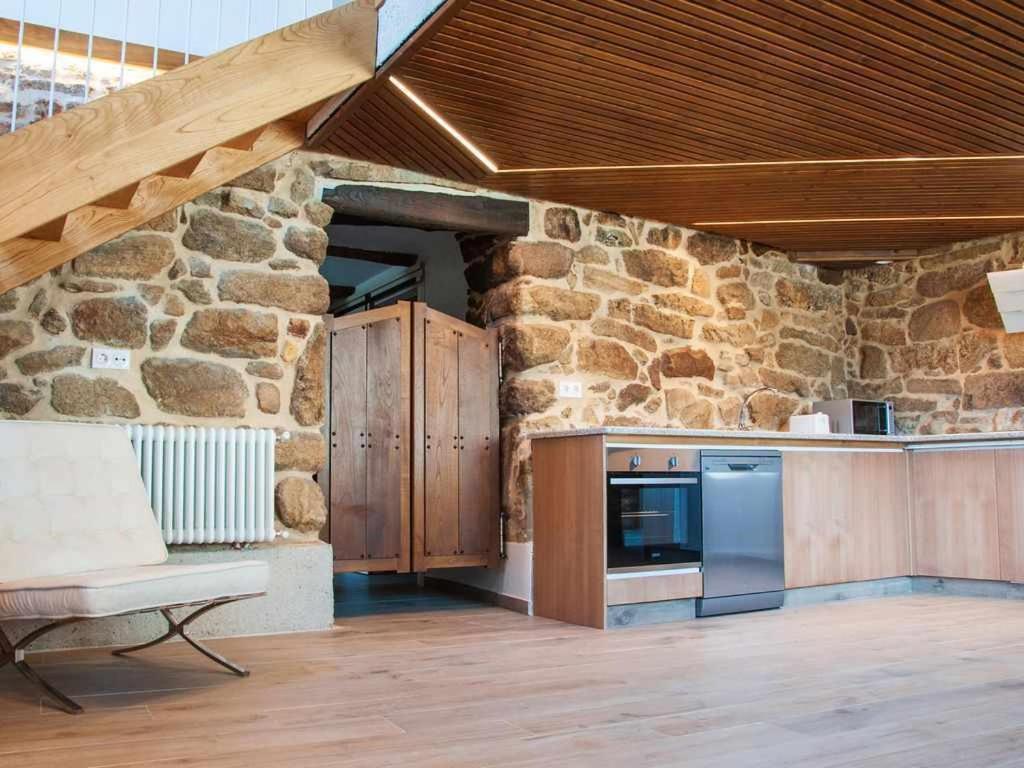 O Forno Casa Ferrador Ribeira Sacra Apartment Sober ภายนอก รูปภาพ